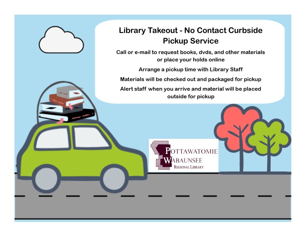 Pottawatomie - Wabaunsee Regional Library Curbside Pickup