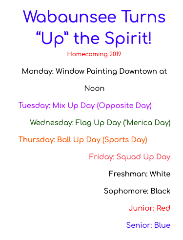 Spirit Days