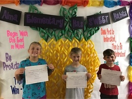 Students place at state in the Alma Ladies Reading Circle