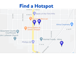 WTC Hotspots Available